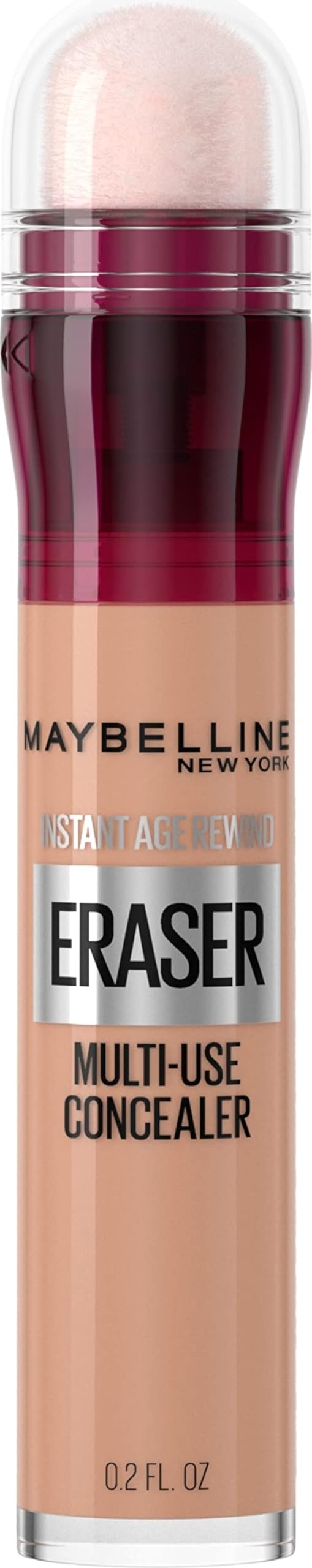Maybelline Instant Age Rewind Eraser Dark Circles Treatment Multi-Use Concealer, 100, 1 Count (Packaging May Vary)