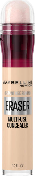 Maybelline Instant Age Rewind Eraser Dark Circles Treatment Multi-Use Concealer, 100, 1 Count (Packaging May Vary)