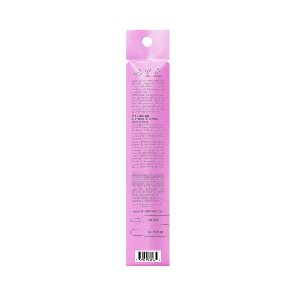 e.l.f. Main Stain Lip Marker, Rose Macaron