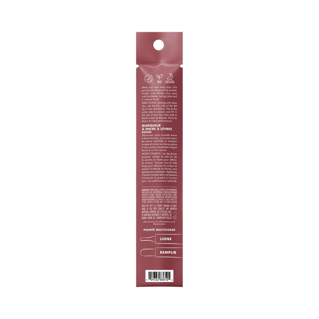 e.l.f. Main Stain Lip Marker, Rose Macaron