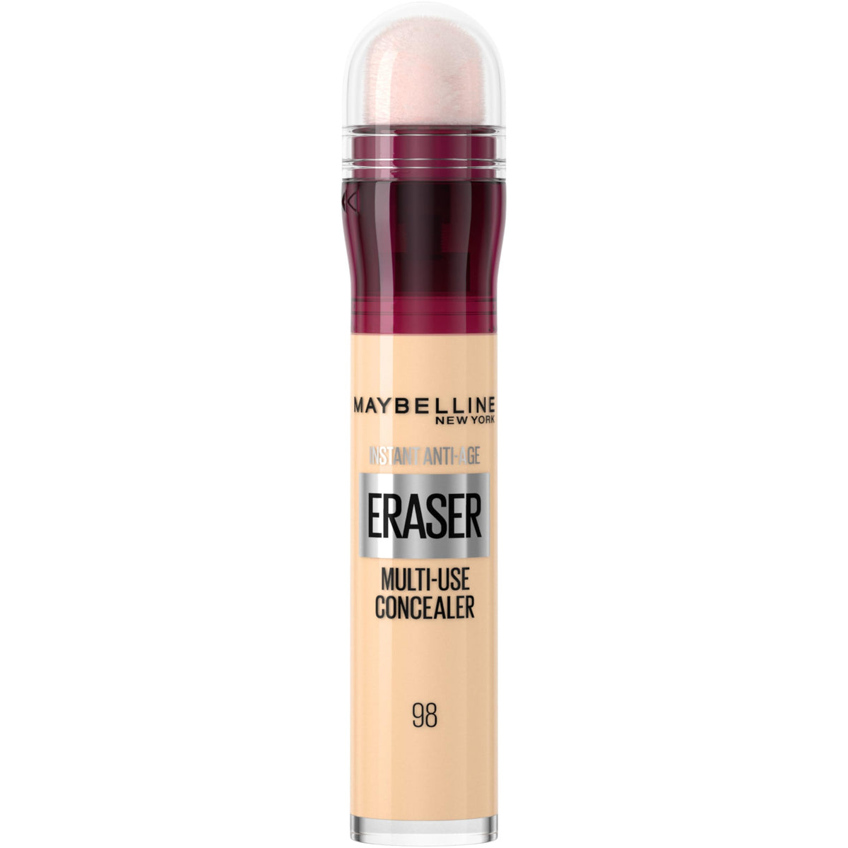 Maybelline Instant Age Rewind Eraser Dark Circles Treatment Multi-Use Concealer, 100, 1 Count (Packaging May Vary)