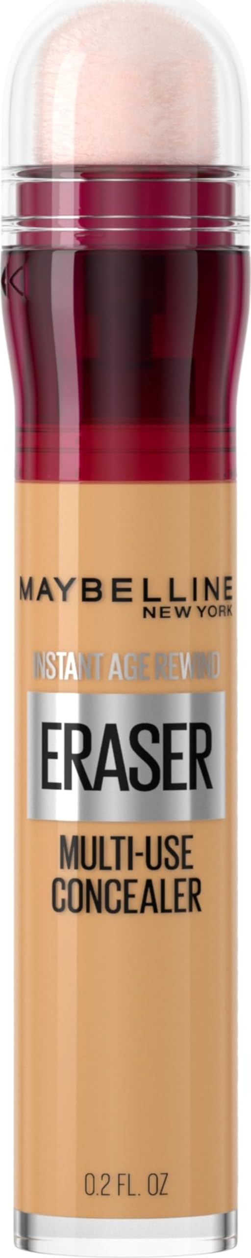 Maybelline Instant Age Rewind Eraser Dark Circles Treatment Multi-Use Concealer, 100, 1 Count (Packaging May Vary)