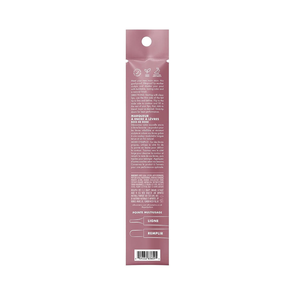 e.l.f. Main Stain Lip Marker, Rose Macaron