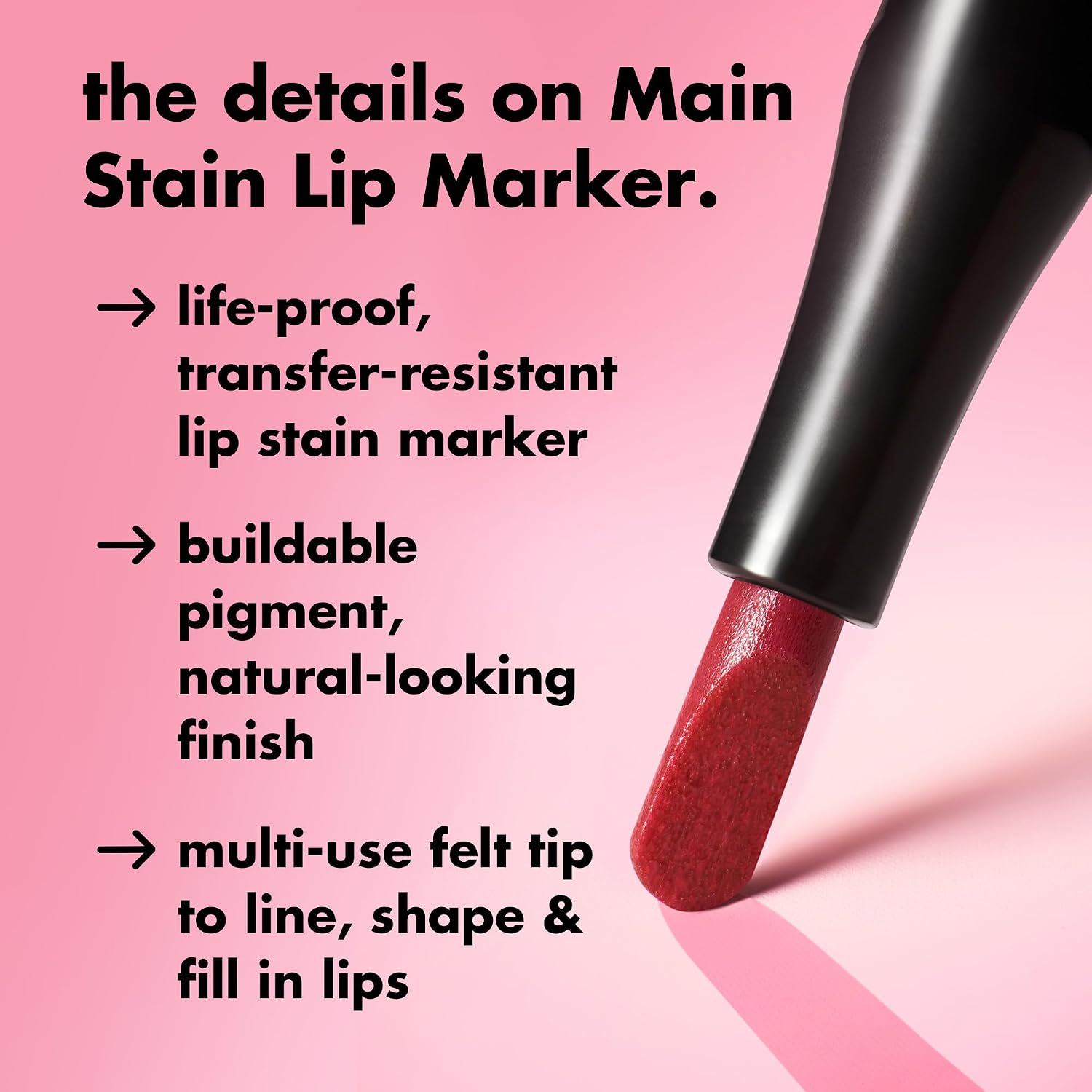 e.l.f. Main Stain Lip Marker, Rose Macaron