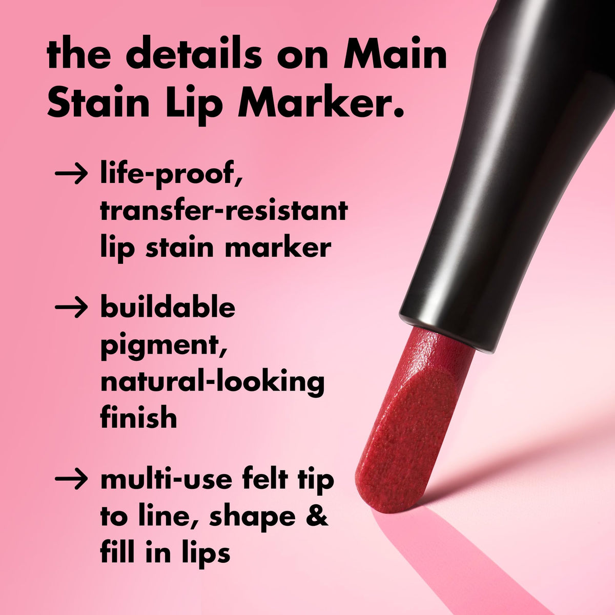 e.l.f. Main Stain Lip Marker, Rose Macaron